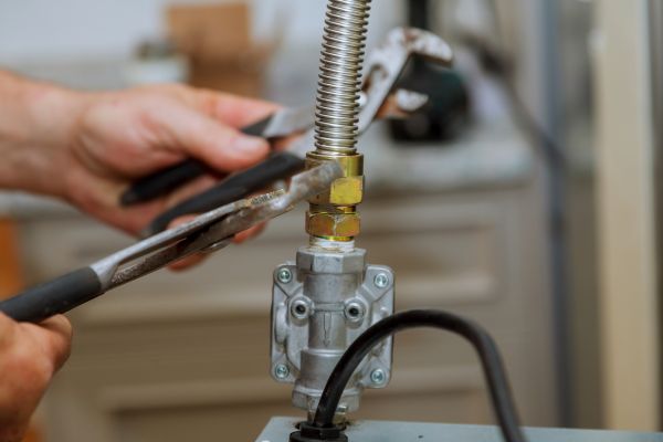 Flexible Gas Line Installation in Denver